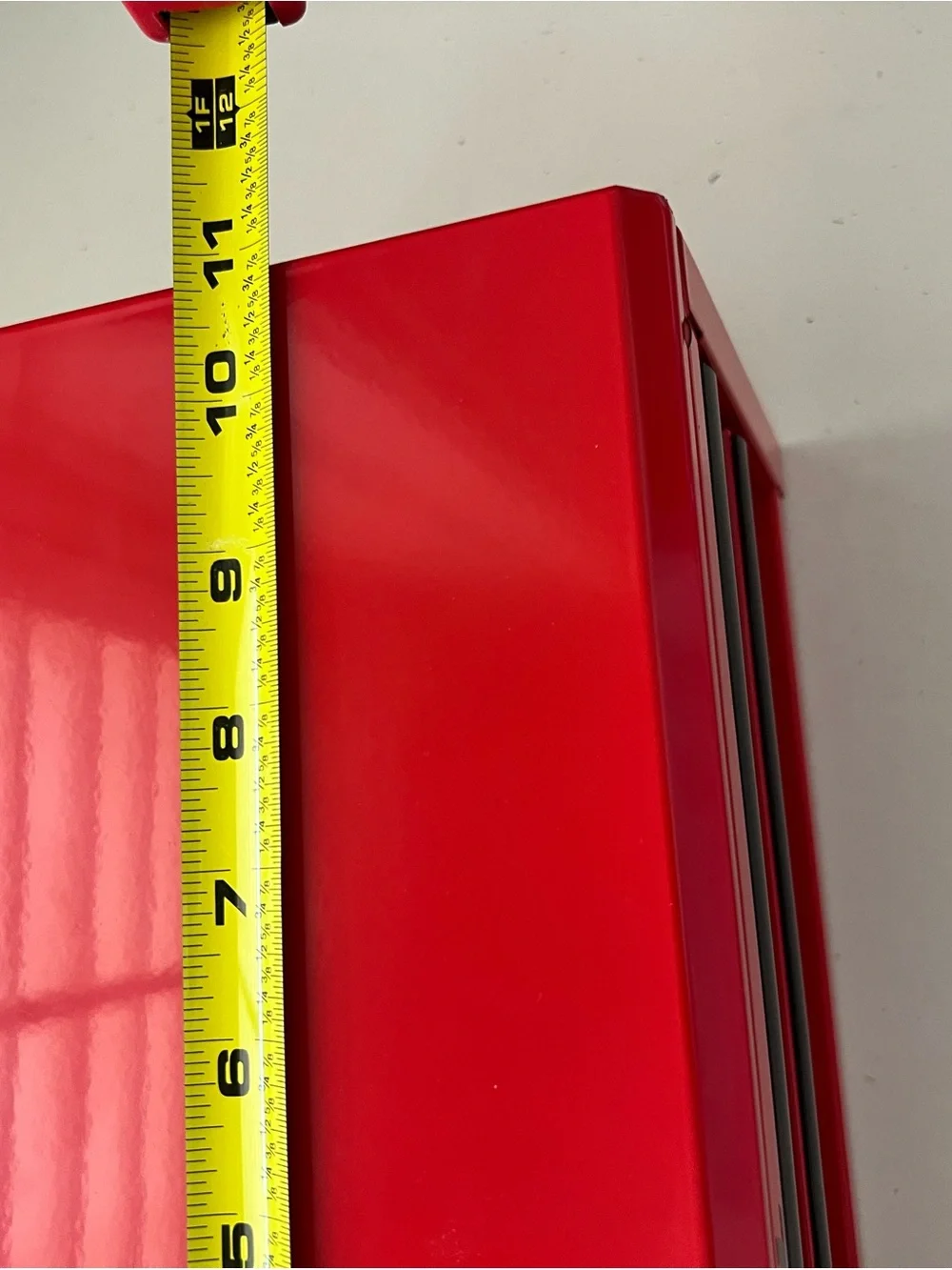 U.S. General 2-Drawer Portable Tool Box Chest Red | Steel Tool Storage like new